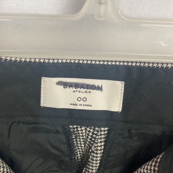 BABATON Numero Pant Mid-Rise Skinny Pants Blk/Espce Mini Htooth - Picture 10 of 16